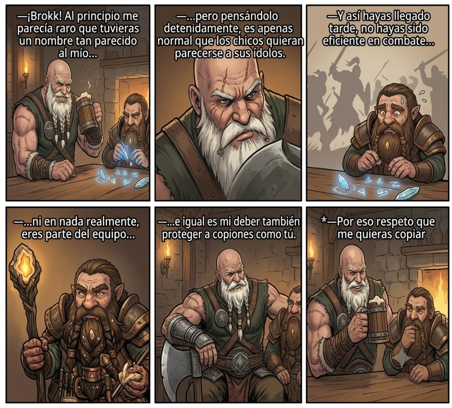 Brokk y Brok: Respeto entre tocayos