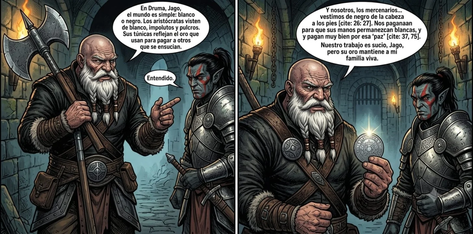 Brok y Jago: Blanco o negro