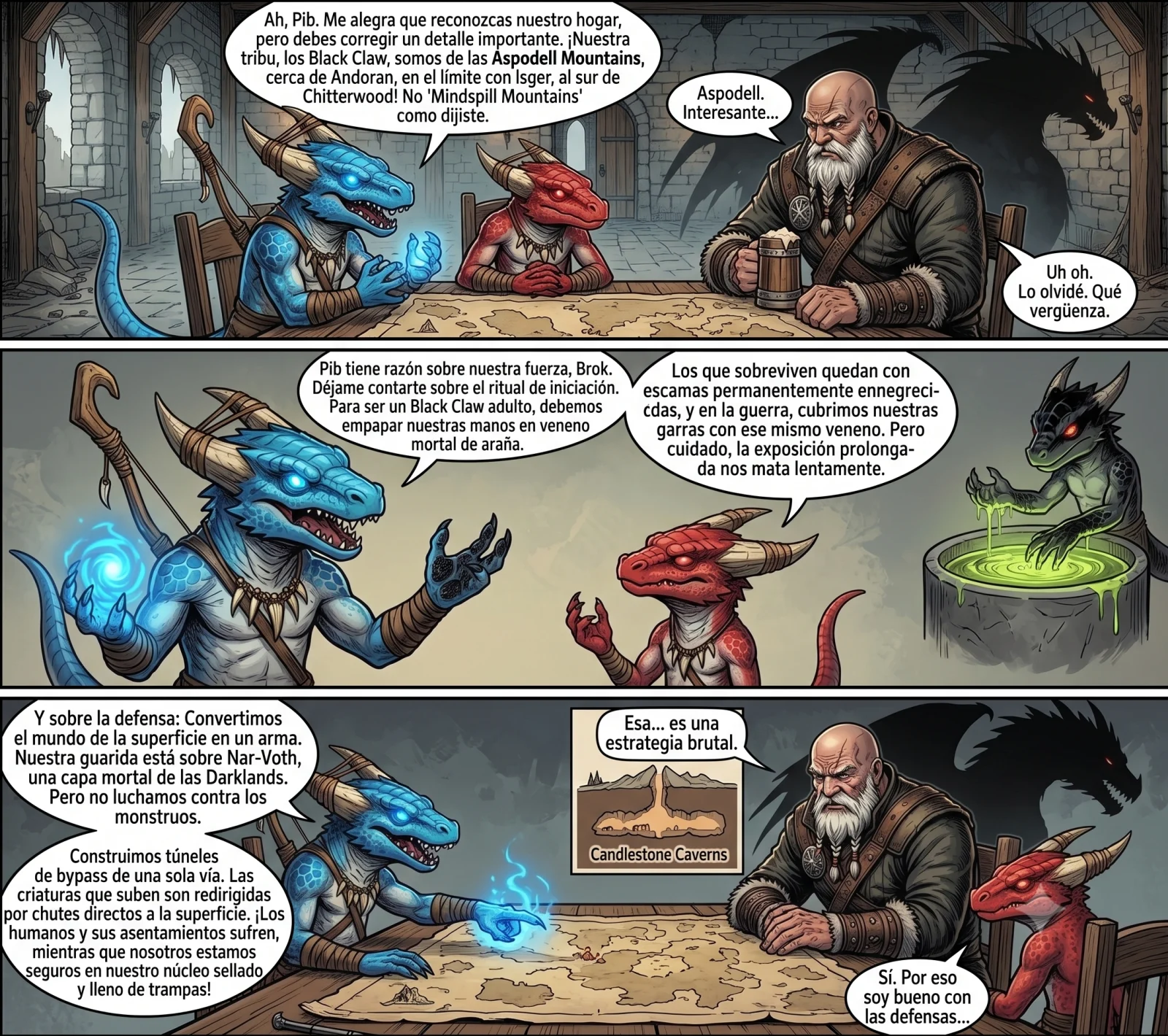 Pib y Zarf: Los secretos de los Black Claw